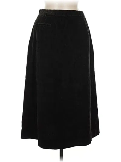 Pre-owned Assorted Brands Formal Skirt In Black