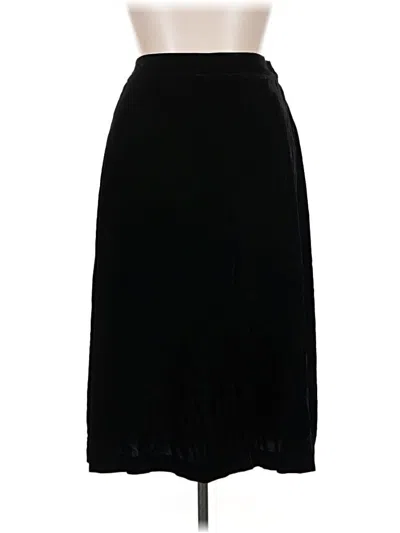 Pre-owned Assorted Brands Formal Skirt In Black