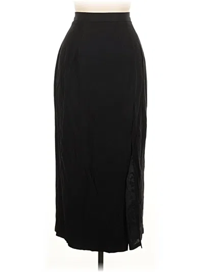 Pre-owned Assorted Brands Formal Skirt In Black