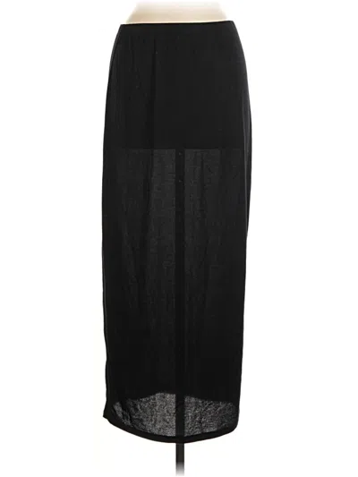 Pre-owned Assorted Brands Formal Skirt In Black