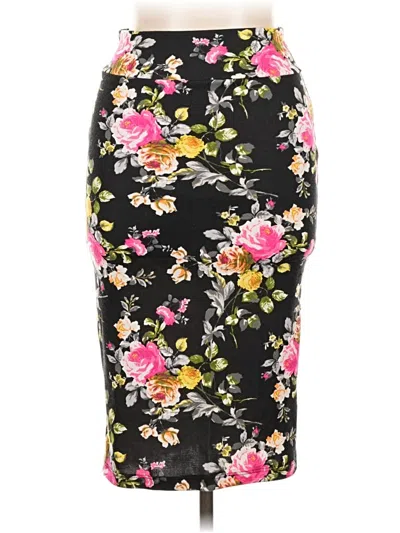 Pre-owned Assorted Brands Formal Skirt In Black