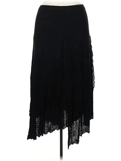 Pre-owned Assorted Brands Formal Skirt In Black
