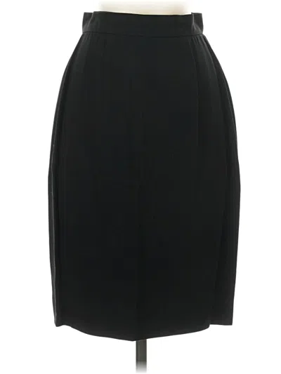 Pre-owned Assorted Brands Formal Skirt In Black