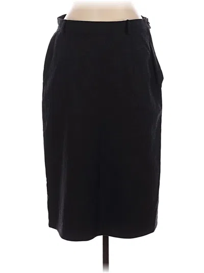 Pre-owned Assorted Brands Formal Skirt In Black