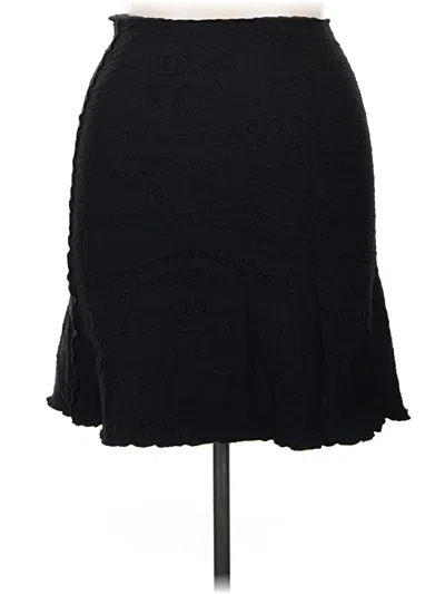 Pre-owned Assorted Brands Formal Skirt In Black