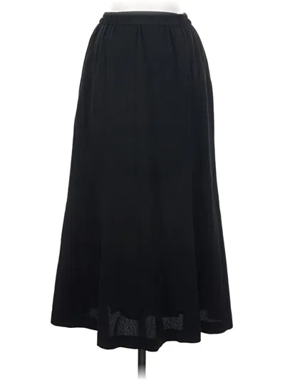 Pre-owned Assorted Brands Formal Skirt In Black