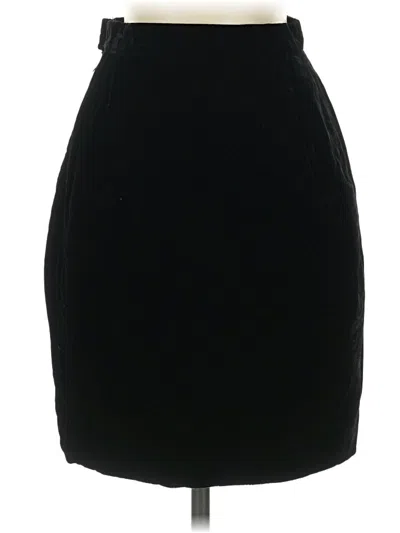 Pre-owned Assorted Brands Formal Skirt In Black
