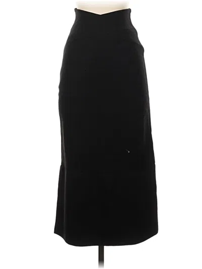 Pre-owned Assorted Brands Formal Skirt In Black