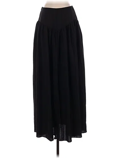 Pre-owned Assorted Brands Formal Skirt In Black