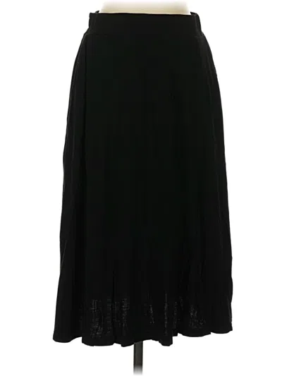 Pre-owned Assorted Brands Formal Skirt In Black