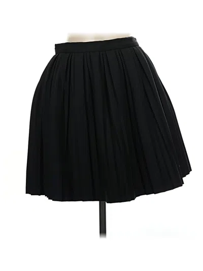 Pre-owned Assorted Brands Formal Skirt In Black