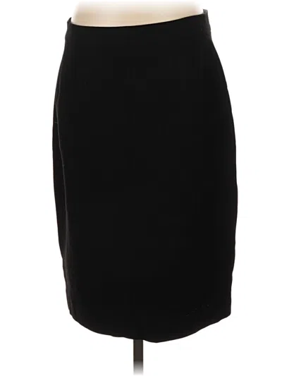 Pre-owned Assorted Brands Formal Skirt In Black