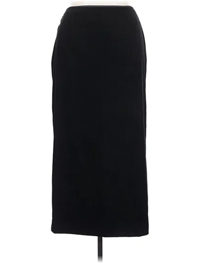 Pre-owned Assorted Brands Formal Skirt In Black