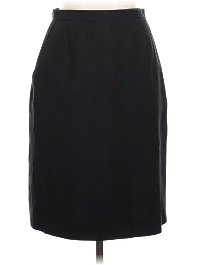 Pre-owned Assorted Brands Formal Skirt In Black