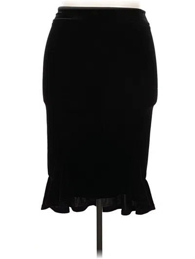Pre-owned Assorted Brands Formal Skirt In Black