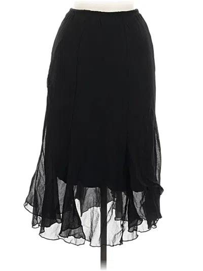 Pre-owned Assorted Brands Formal Skirt In Black