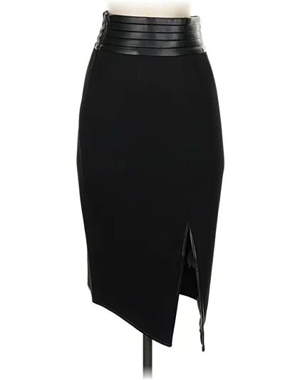 Pre-owned Assorted Brands Formal Skirt In Black