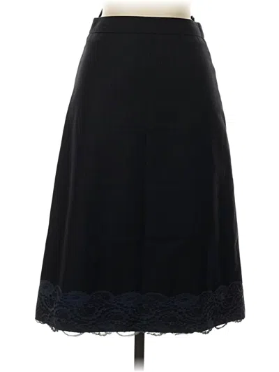 Pre-owned Assorted Brands Formal Skirt In Black