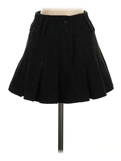Pre-owned Assorted Brands Formal Skirt In Black