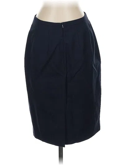 Pre-owned Assorted Brands Formal Skirt In Blue
