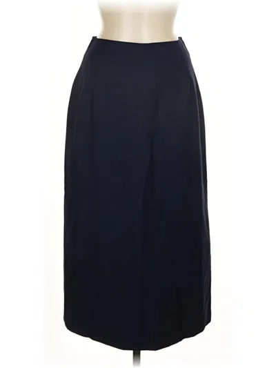 Pre-owned Assorted Brands Formal Skirt In Blue