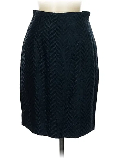 Pre-owned Assorted Brands Formal Skirt In Blue
