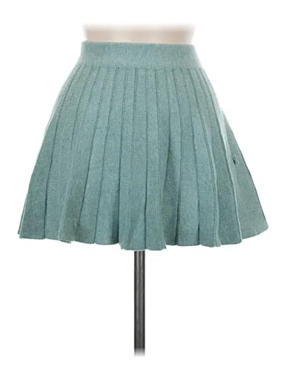 Pre-owned Assorted Brands Formal Skirt In Blue