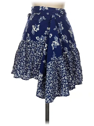 Pre-owned Assorted Brands Formal Skirt In Blue