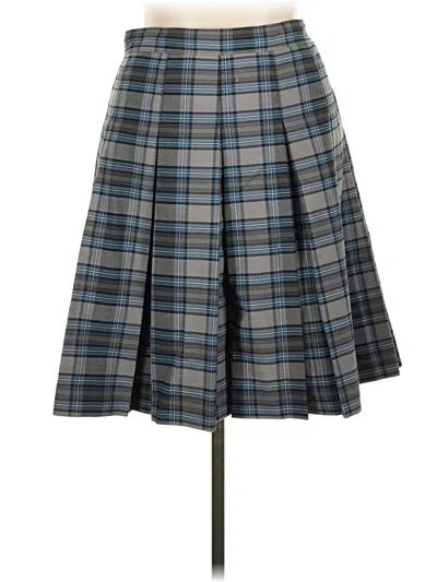 Pre-owned Assorted Brands Formal Skirt In Blue