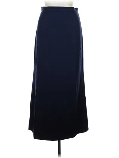Pre-owned Assorted Brands Formal Skirt In Blue