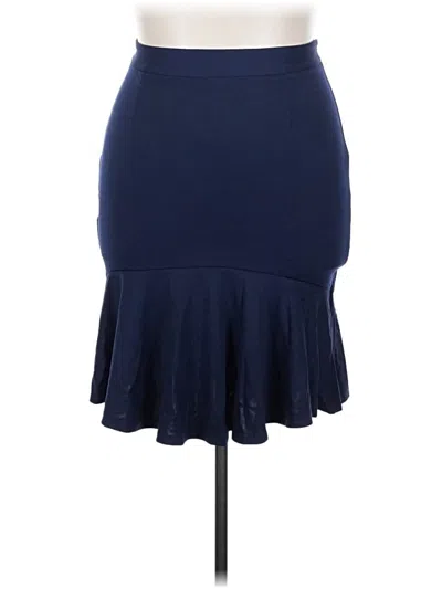 Assorted Brands Formal Skirt In Blue