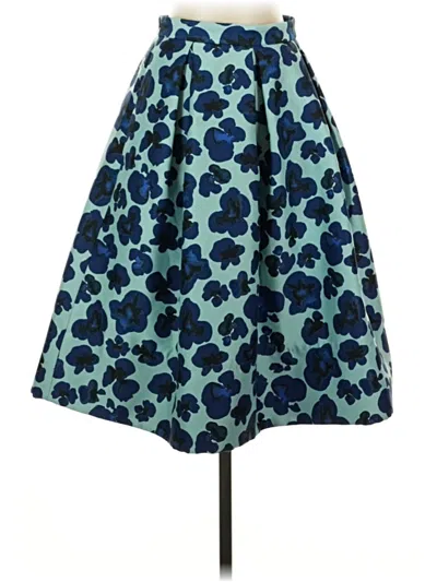 Pre-owned Assorted Brands Formal Skirt In Blue
