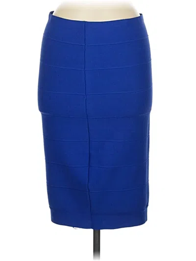 Pre-owned Assorted Brands Formal Skirt In Blue