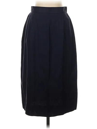 Pre-owned Assorted Brands Formal Skirt In Blue