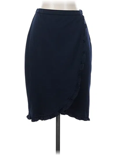 Pre-owned Assorted Brands Formal Skirt In Blue