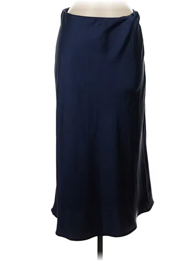 Pre-owned Assorted Brands Formal Skirt In Blue