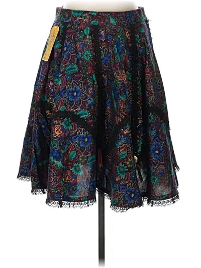 Pre-owned Assorted Brands Formal Skirt In Blue