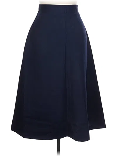 Pre-owned Assorted Brands Formal Skirt In Blue