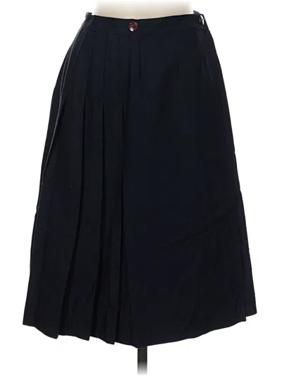 Pre-owned Assorted Brands Formal Skirt In Blue