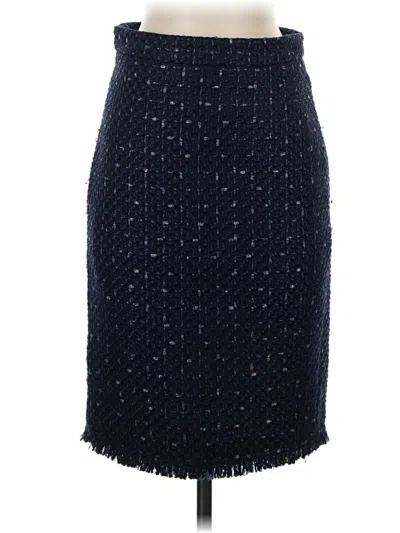 Pre-owned Assorted Brands Formal Skirt In Blue