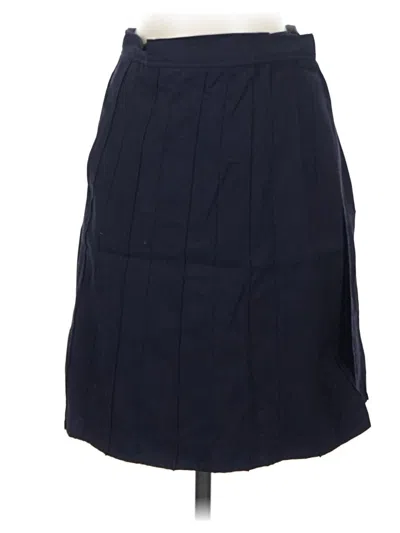 Pre-owned Assorted Brands Formal Skirt In Blue