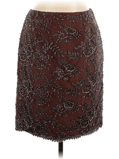 Assorted Brands Formal Skirt In Brown
