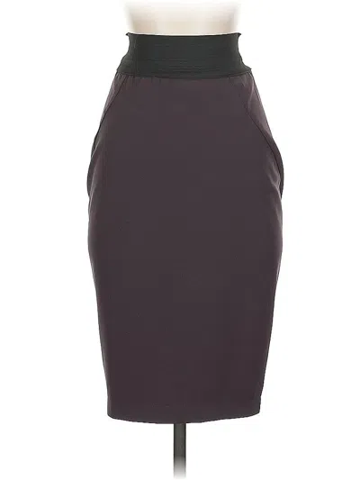 Pre-owned Assorted Brands Formal Skirt In Brown
