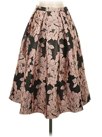 Pre-owned Assorted Brands Formal Skirt In Brown