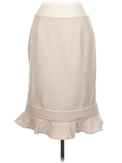 Pre-owned Assorted Brands Formal Skirt In Brown
