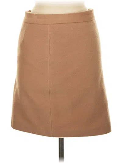 Pre-owned Assorted Brands Formal Skirt In Brown