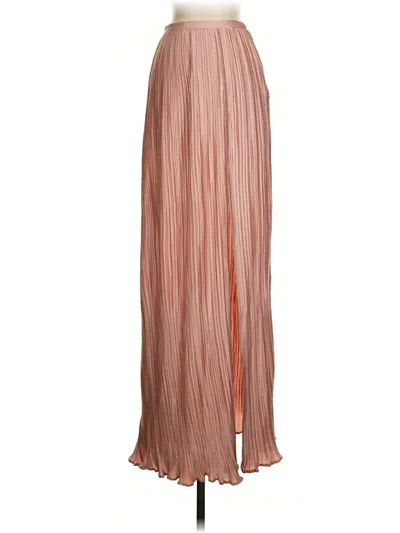 Pre-owned Assorted Brands Formal Skirt In Brown