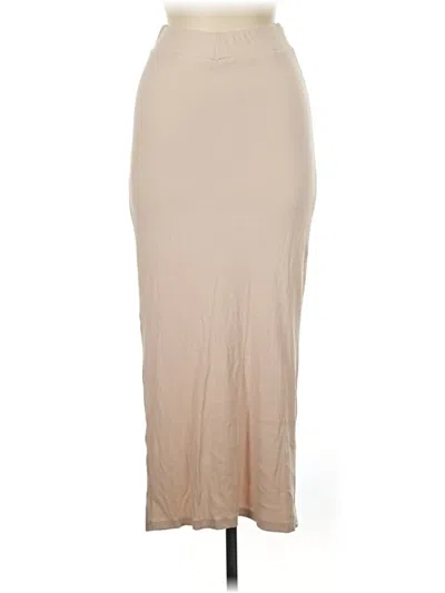 Pre-owned Assorted Brands Formal Skirt In Brown