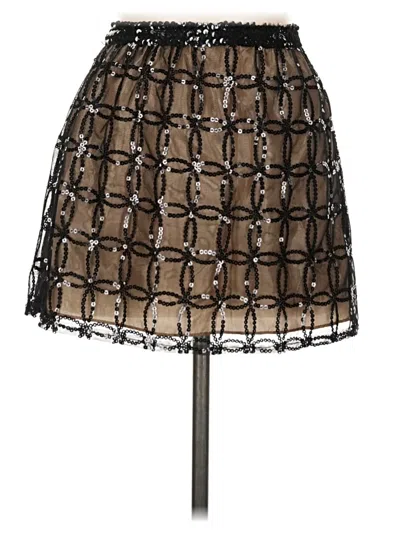 Pre-owned Assorted Brands Formal Skirt In Brown