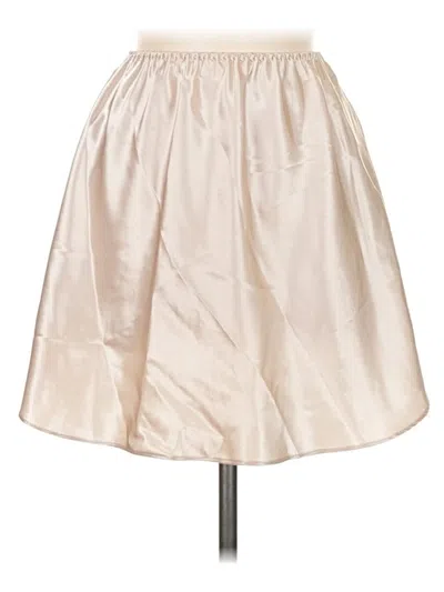 Pre-owned Assorted Brands Formal Skirt In Gold